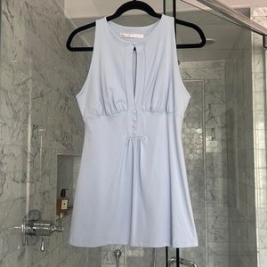 Susana Monaco baby blue top